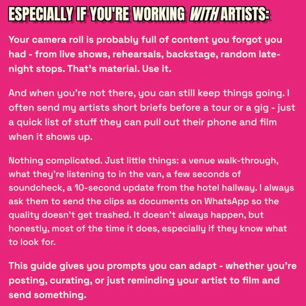 Cristina Oltean - 30 Days of Content Ideas for Artists (e-book)