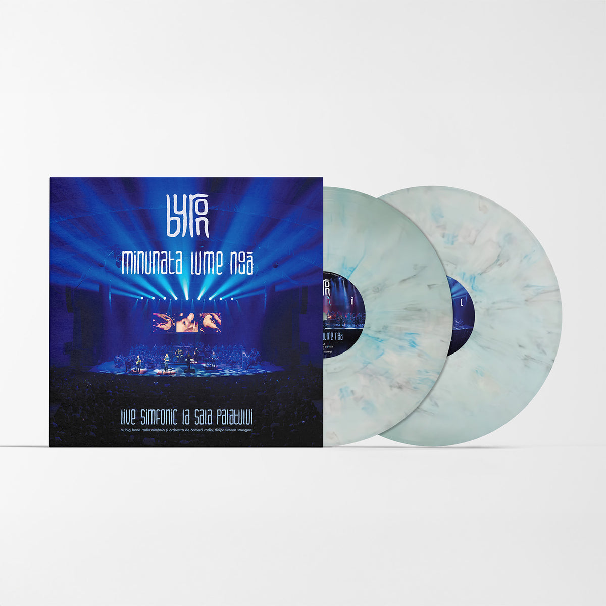 byron – Minunata lume nouă (Live simfonic) 2xLP, Arctic Marble