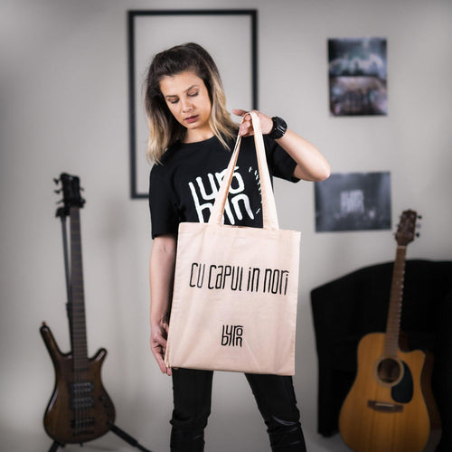 byron - Tote bag 'Cu capul în nori'