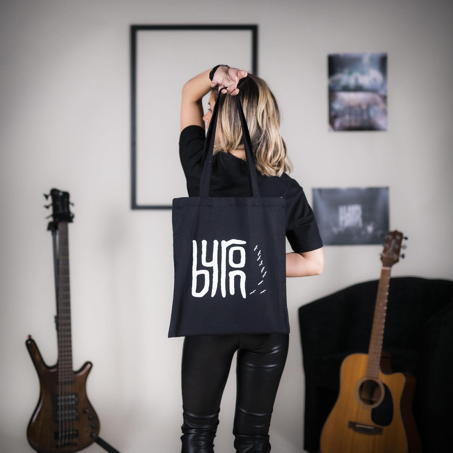 byron - Tote bag 'Nouă' negru