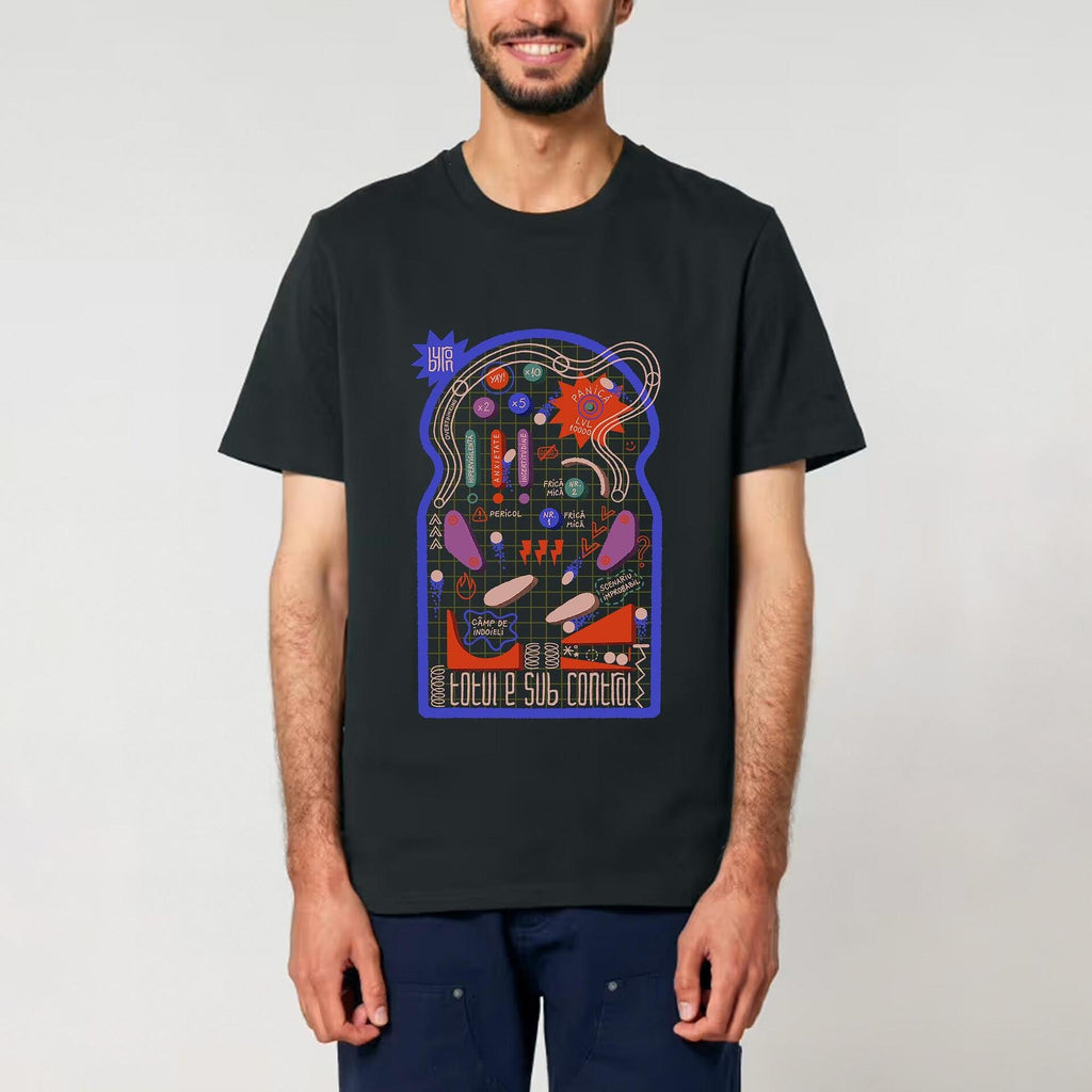 byron - Tricou negru "Anima" (unisex)-Copy