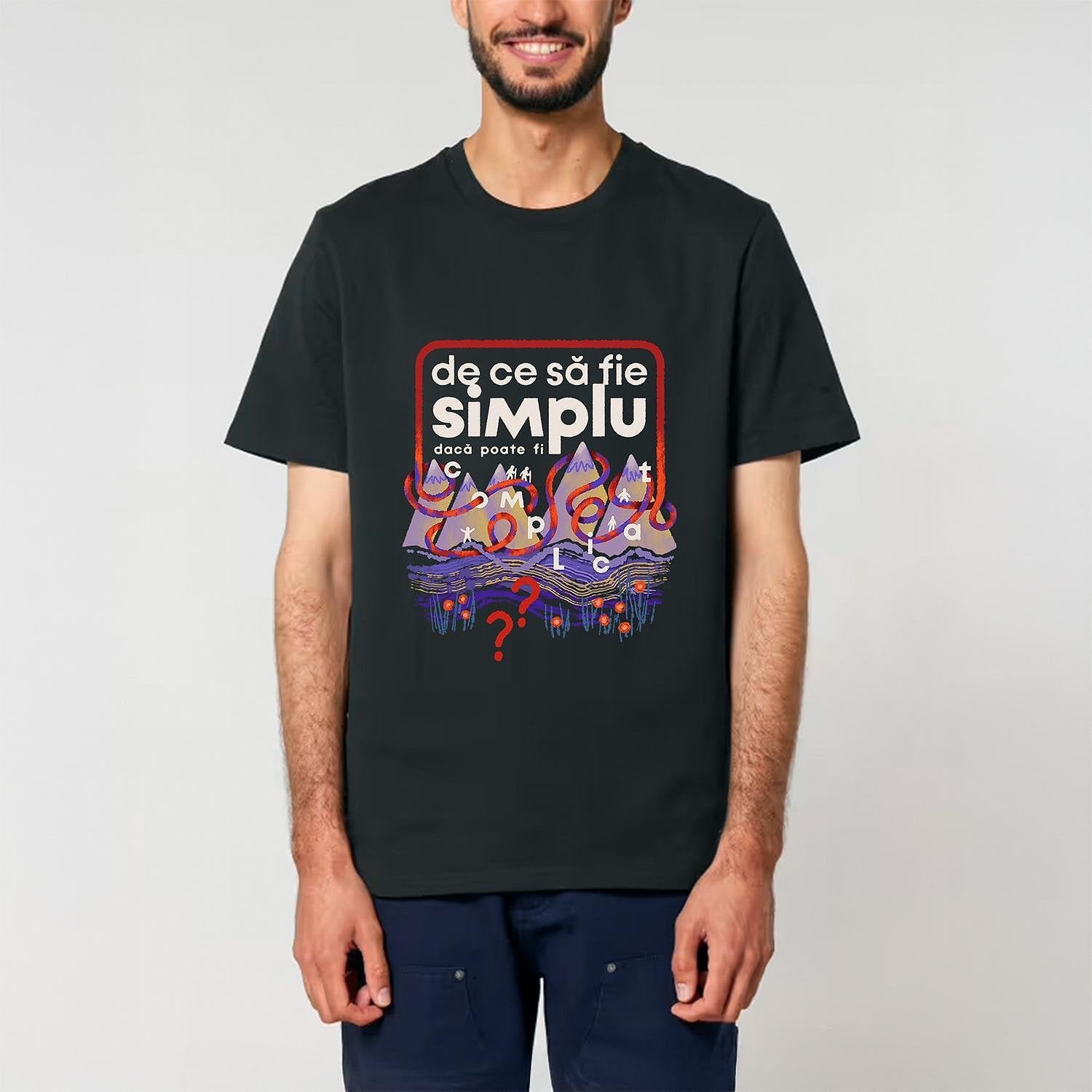byron - Tricou negru "Bile de pinball" (unisex)-Copy