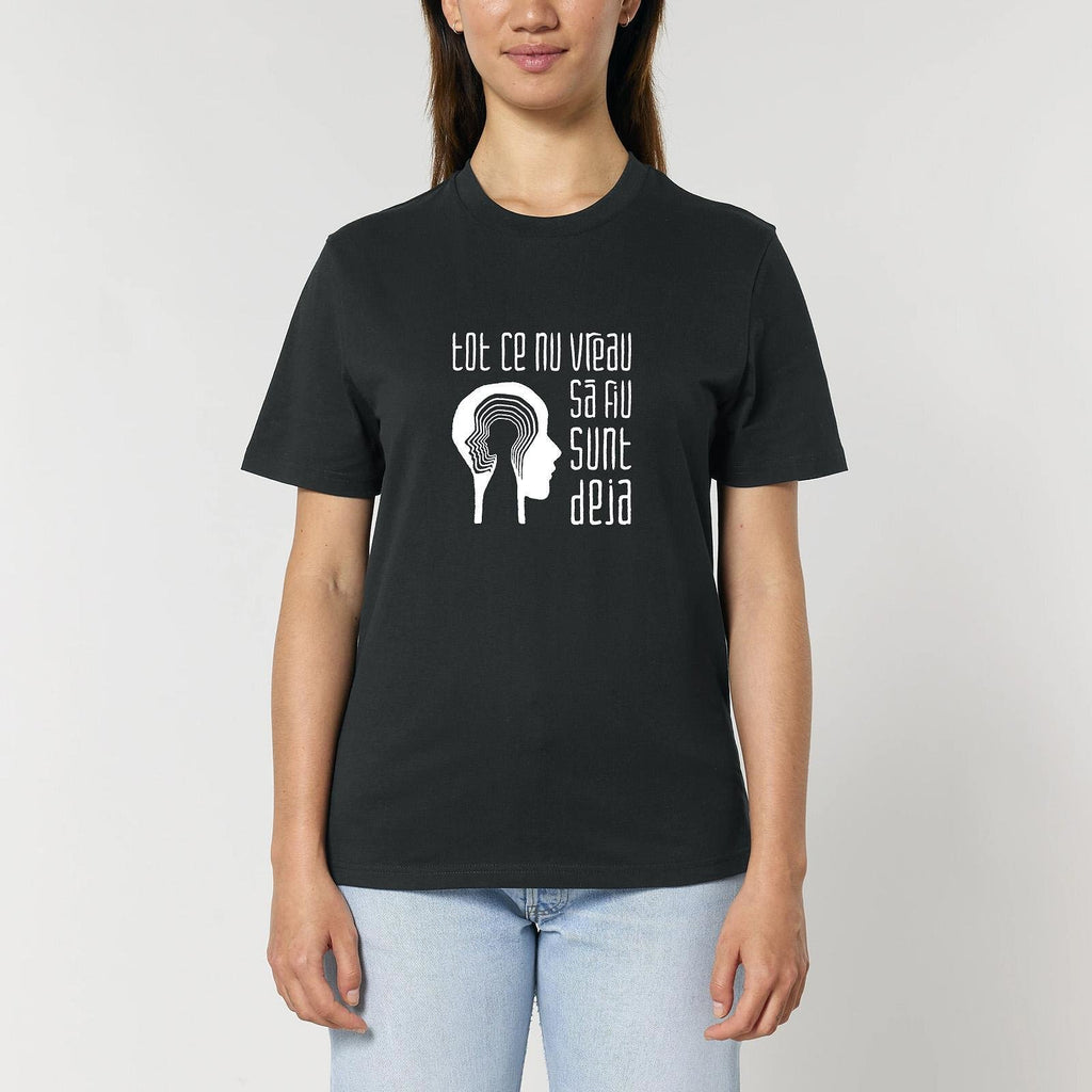 byron - Tricou negru "Tot ce nu vreau" (unisex)