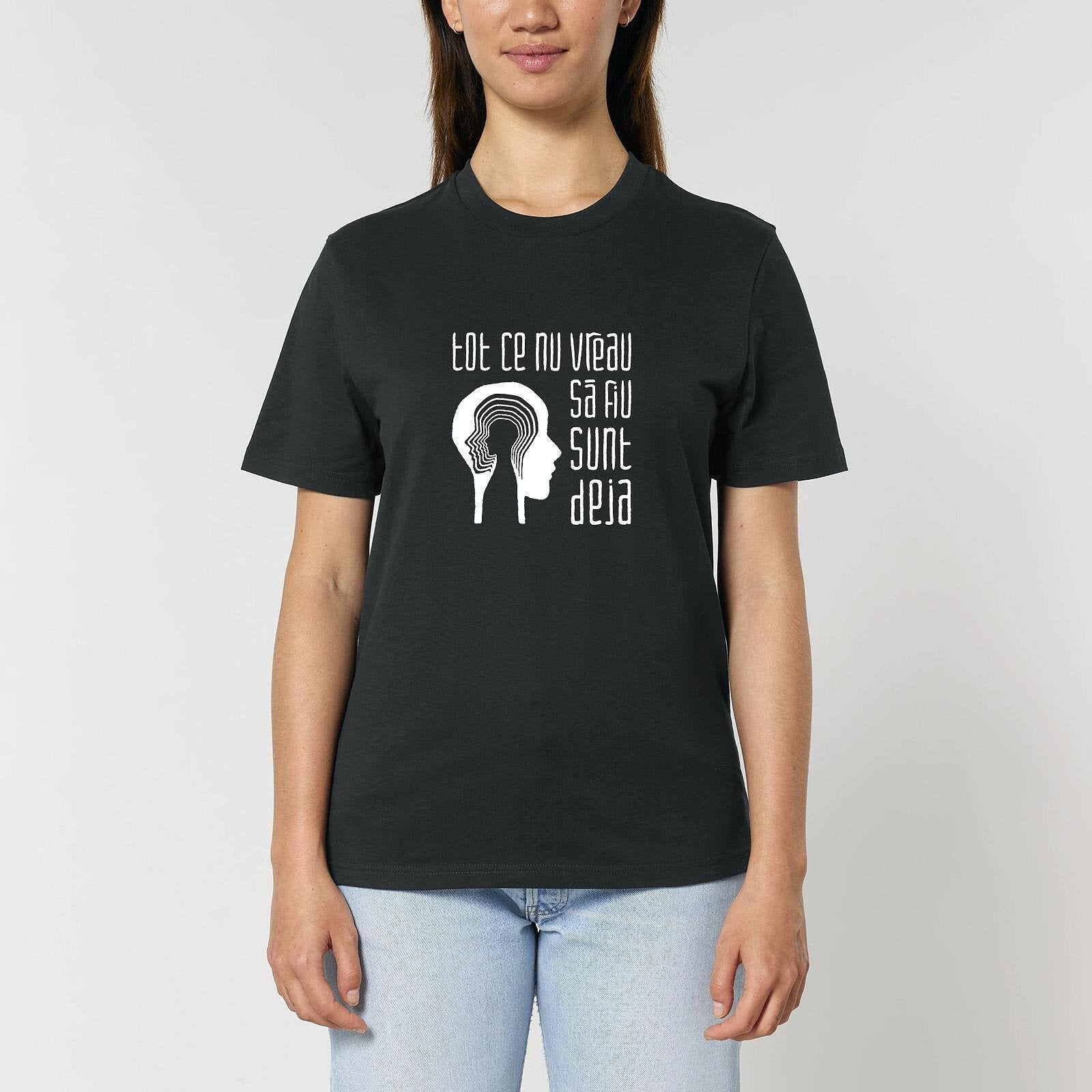byron - Tricou negru "Tot ce nu vreau" (unisex)
