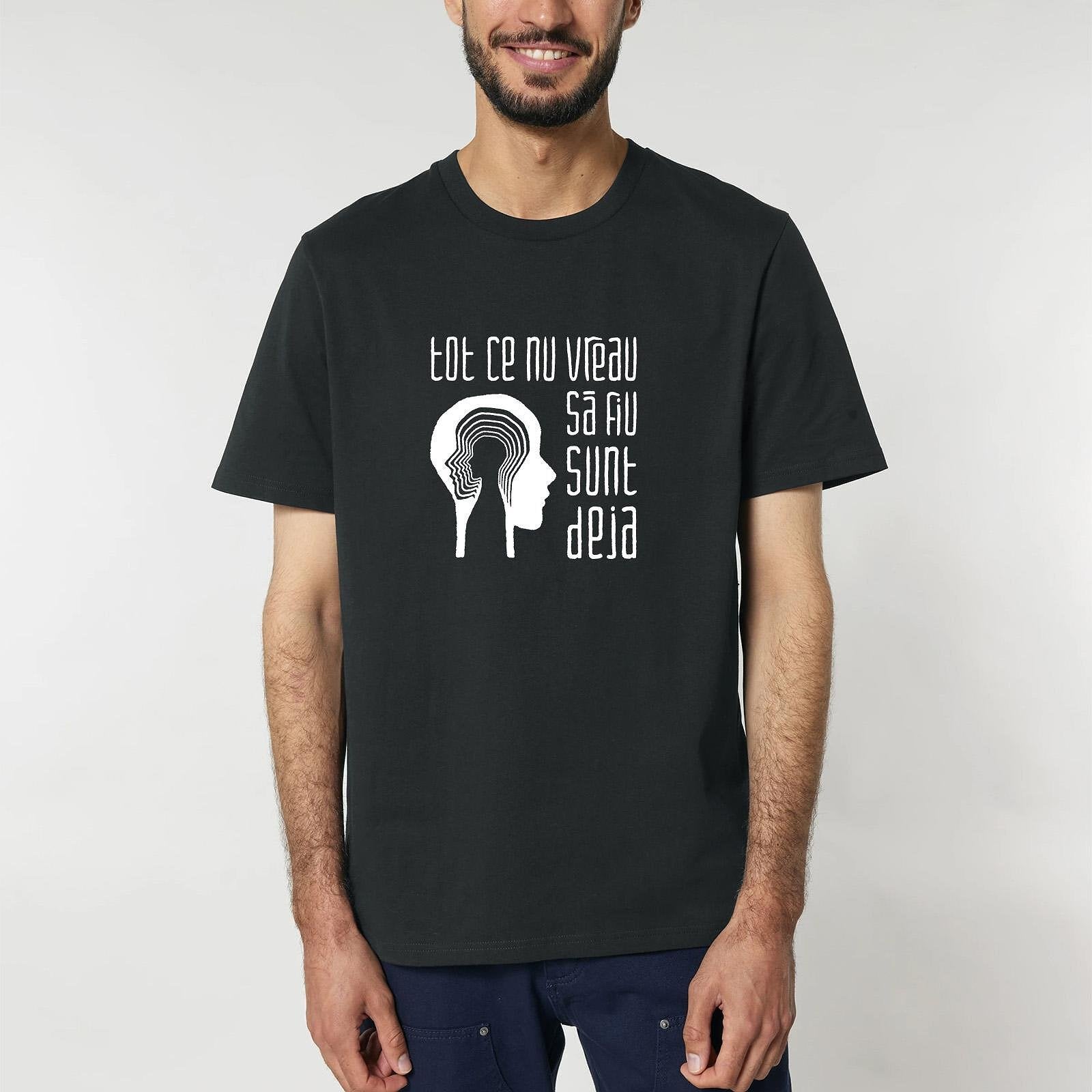 byron - Tricou negru "Tot ce nu vreau" (unisex)
