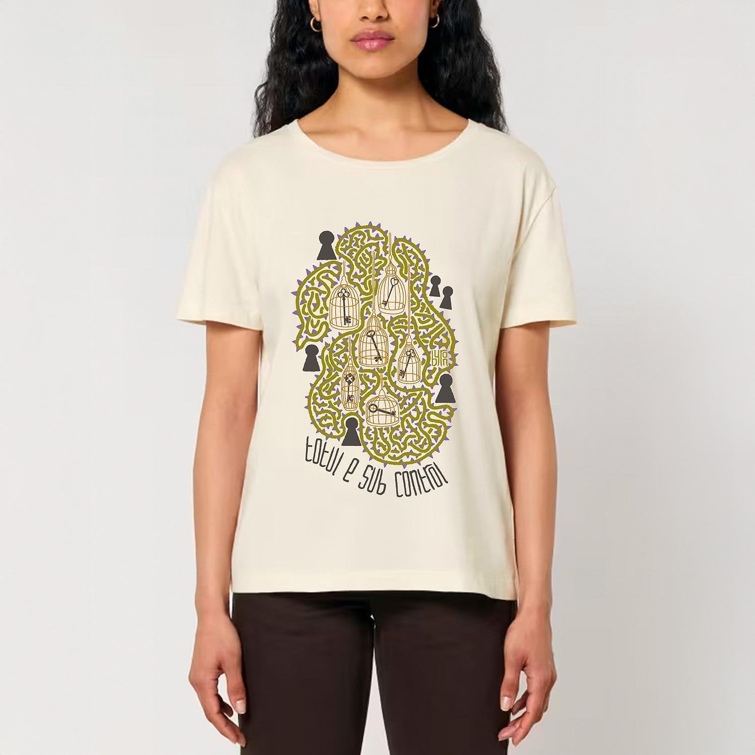 byron - Tricou negru damă "Bile de pinball"-Copy