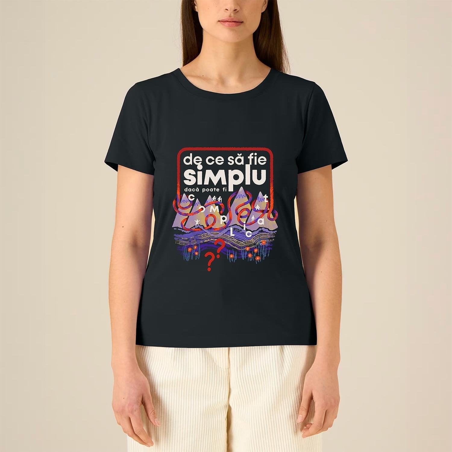 byron - Tricou negru damă "Bile de pinball"-Copy