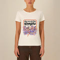 byron - Tricou negru damă "De ce să fie simplu"-Copy