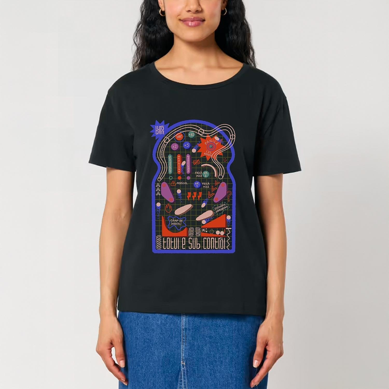 byron - Tricou verde damă "Anima"-Copy