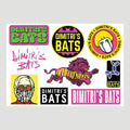Dimitri's Bats - Sticker sheet