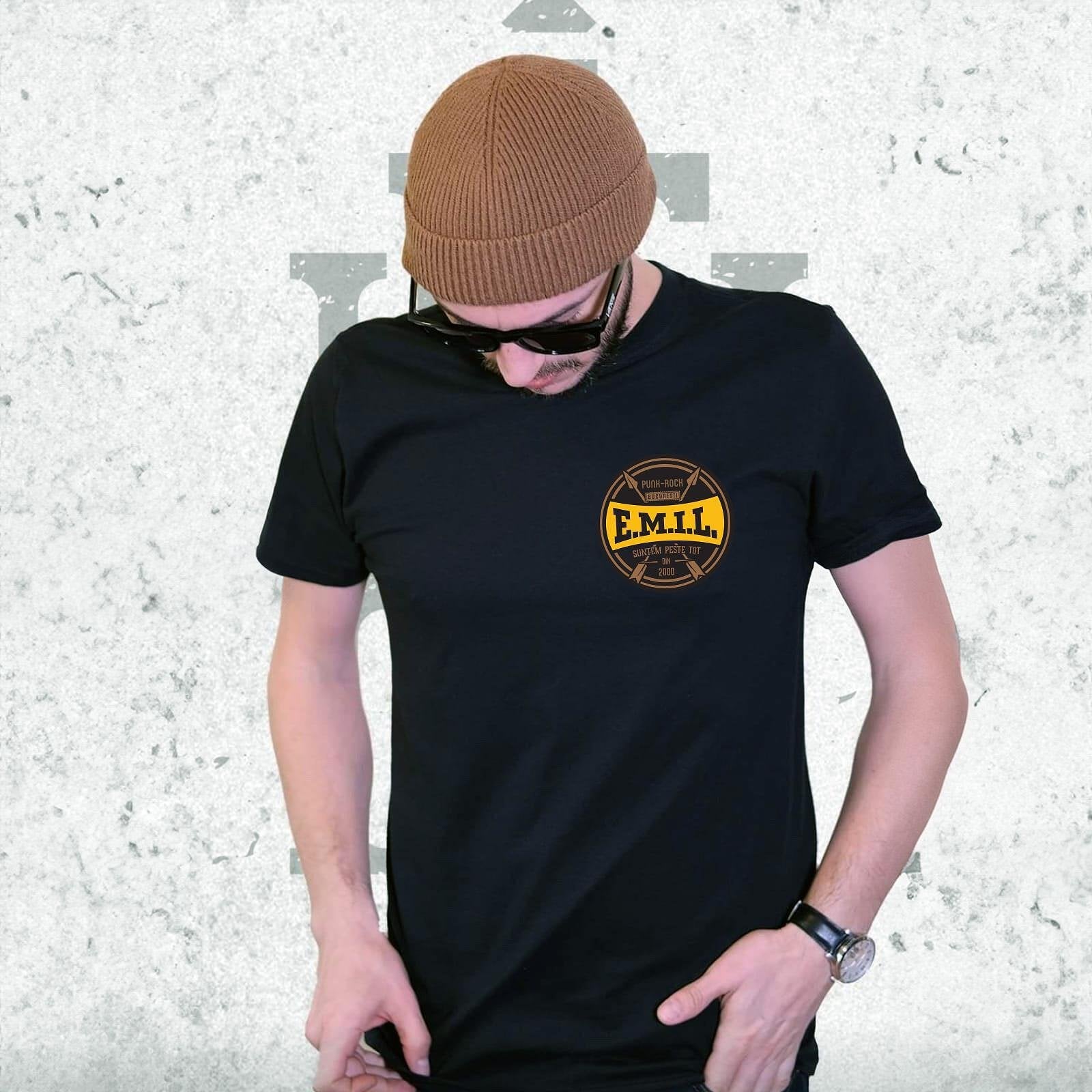 E.M.I.L. - Tricou Logo Galben