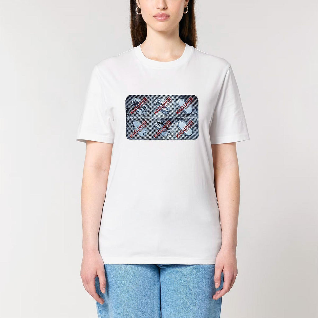 Kadjavsi - Tricou alb Above Albatross (unisex)-Copy