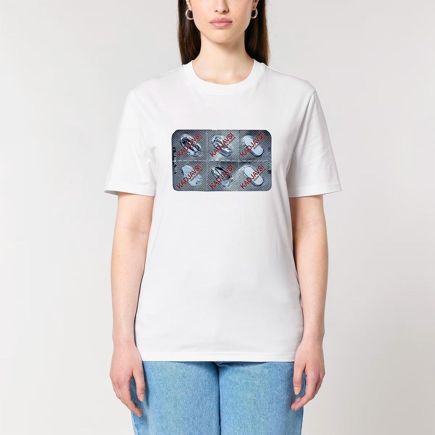 Kadjavsi - Tricou alb Above Albatross (unisex)-Copy