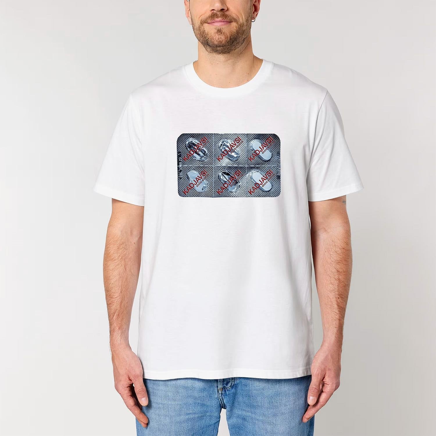 Kadjavsi - Tricou alb Above Albatross (unisex)-Copy