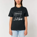 Kadjavsi - Tricou negru Heavensground (unisex)