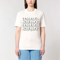 Monokrom - Tricou alb Off-White Soare (unisex)-Copy