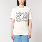 Monokrom - Tricou alb Off-White Soare (unisex)-Copy