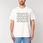 Monokrom - Tricou alb Off-White Soare (unisex)-Copy