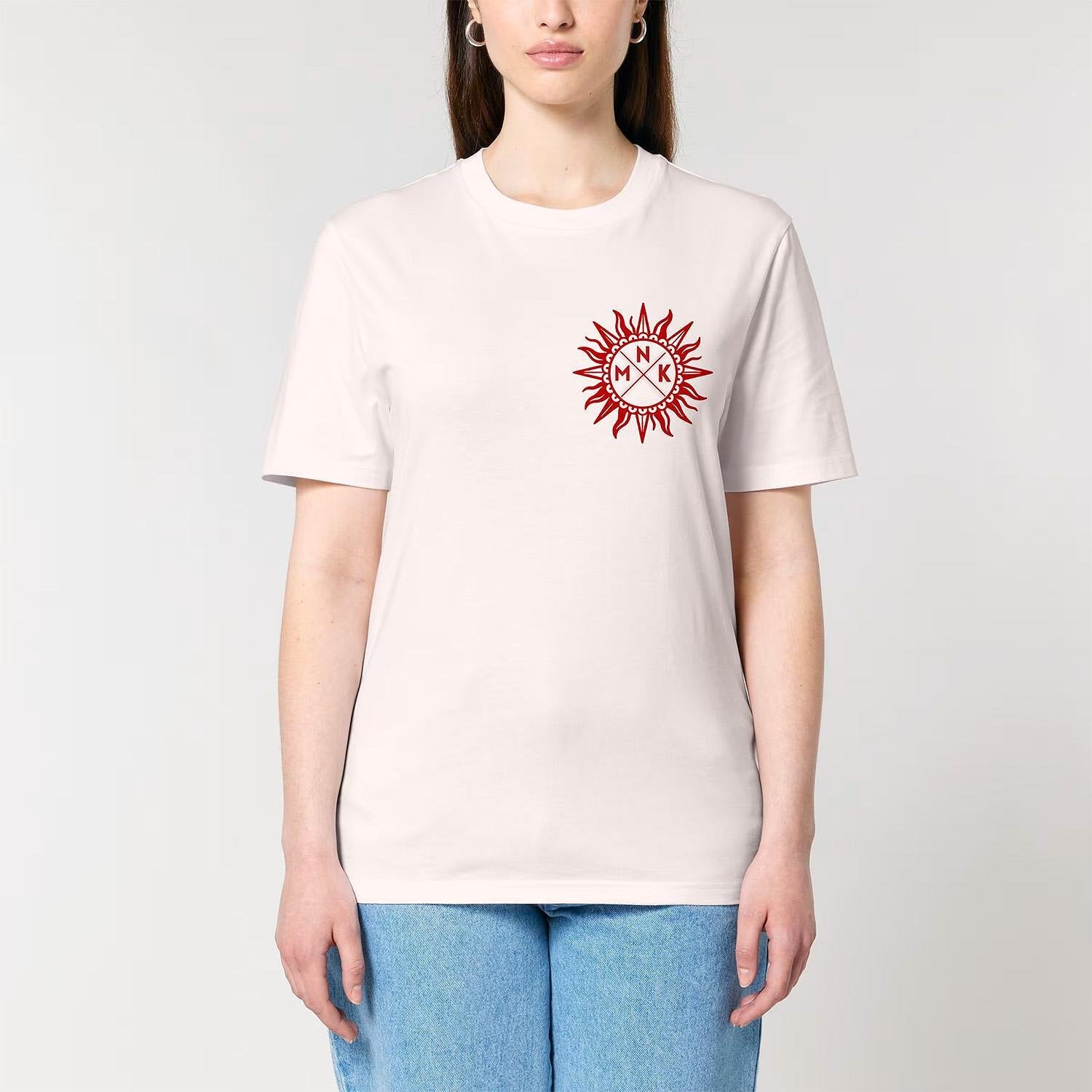 Monokrom - Tricou negru Y2K (unisex)-Copy