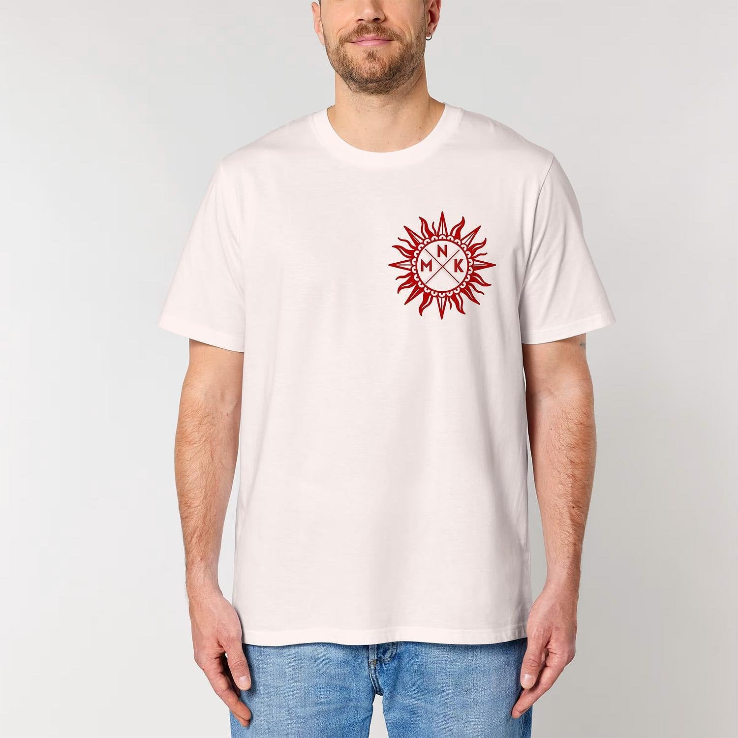 Monokrom - Tricou negru Y2K (unisex)-Copy
