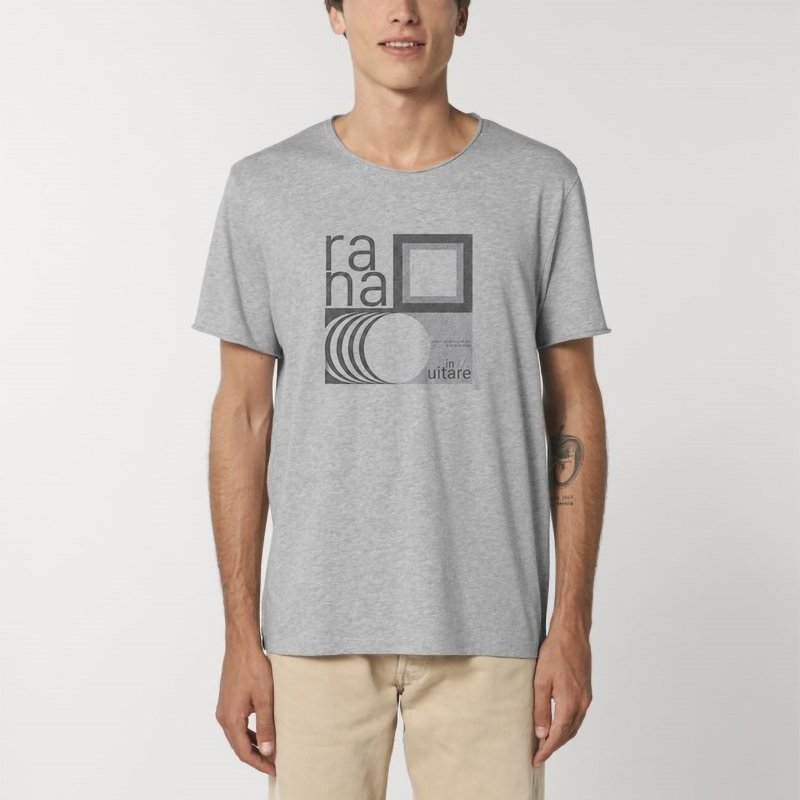 Rana - Tricou gri Uitare (unisex)