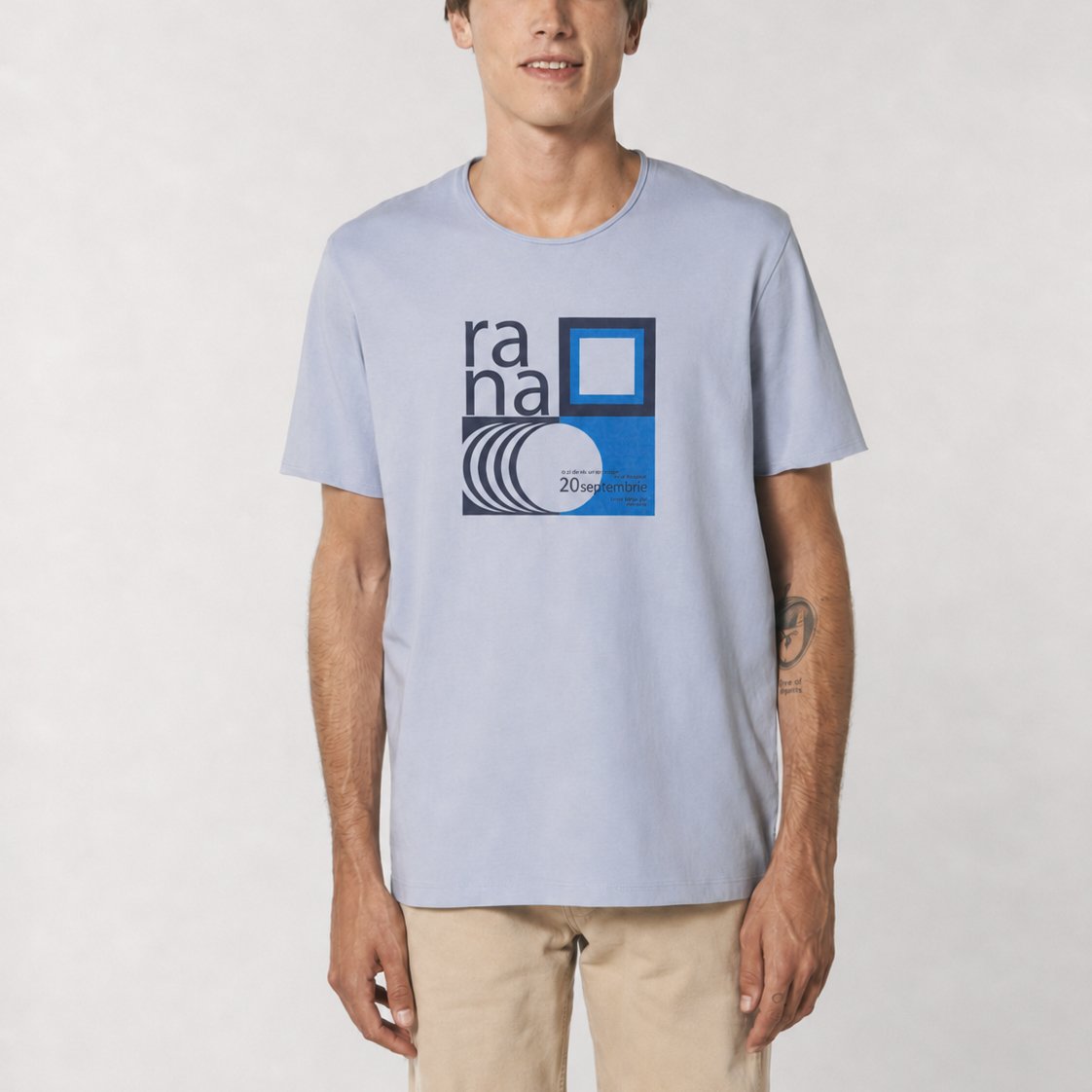 Rana - Tricou bleu 20 septembrie (unisex)
