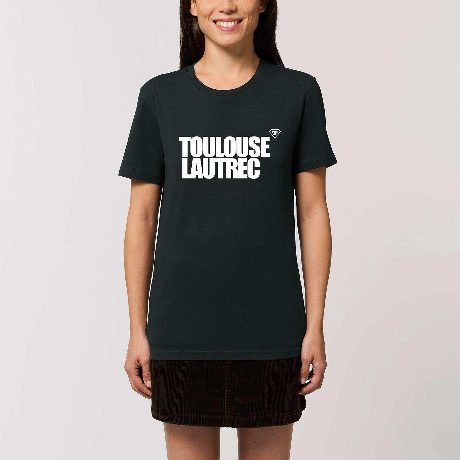 Toulouse Lautrec - Tricou negru Logo (unisex)