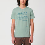 Tricou In Love With Music vernil